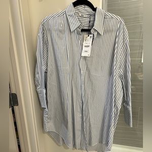 Zara oversized button down
